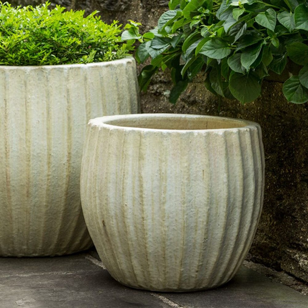 Estrella Planter Set of 3 in Antique Pearl - Outdoor Art Pros