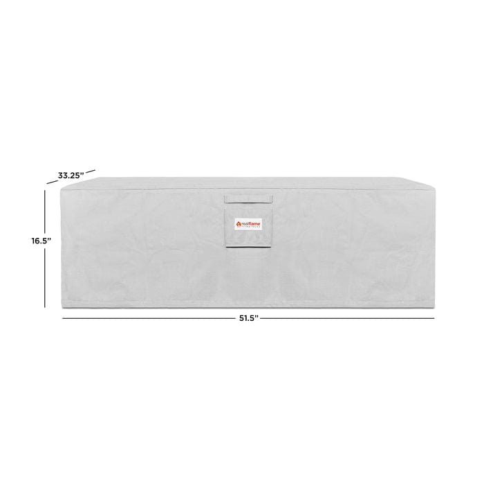 Baltic Rectangle Fire Table Protective Cover - Outdoor Art Pros