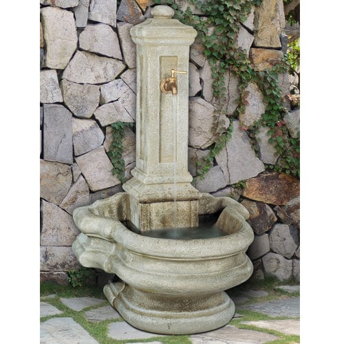Column Well Fountain - Outdoor Art Pros