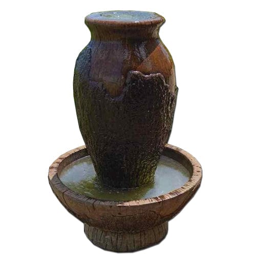 Cypress Urn Fountain - Outdoor Art Pros