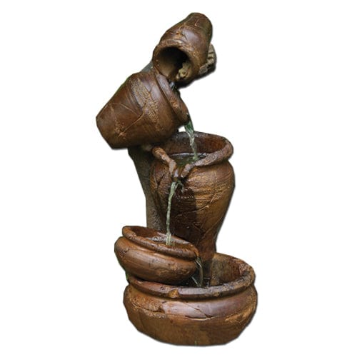 Juggling Act Garden Water Feature - Outdoor Art Pros