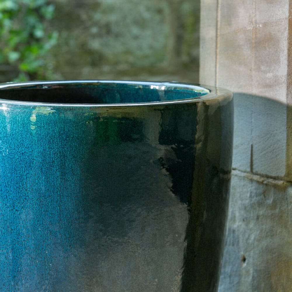 Marta Planter Set of 3 in Indigo Rain - Outdoor Art Pros