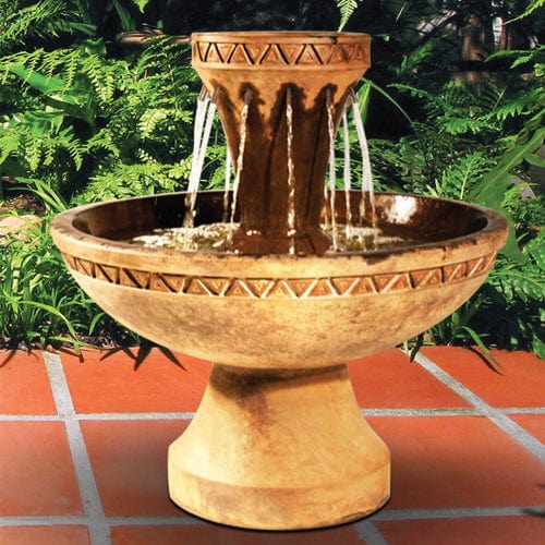 Zona Tiered Garden Fountain - Outdoor Art Pros