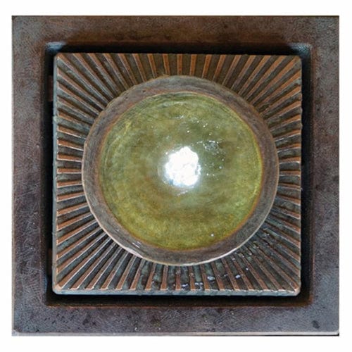 Sunburst Outdoor Fountain - Outdoor Art Pros