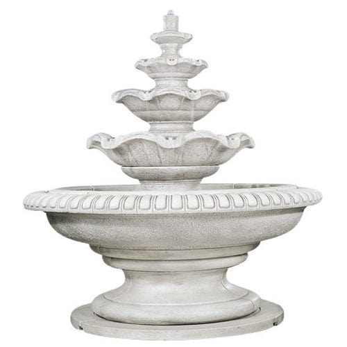 Palazzo Quattro Tier Outdoor Fountain - Outdoor Art Pros