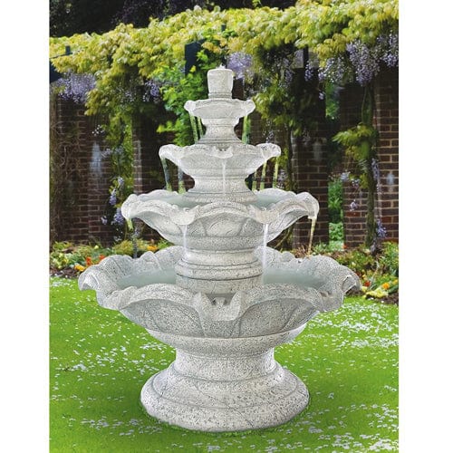 Quattro Classic Tier Outdoor Fountain - Outdoor Art Pros