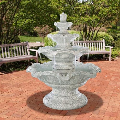 Quattro Classic Tier Outdoor Fountain - Outdoor Art Pros