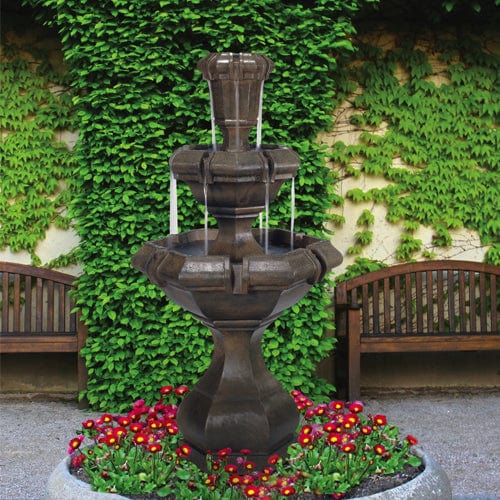 Kensington Two Tier Garden Fountain - Outdoor Art Pros