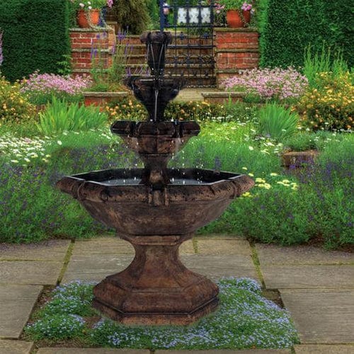Grande Kensington Three Tier Fountain - Outdoor Art Pros