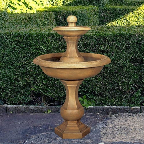 Barrington Two Tier Garden Fountain - Outdoor Art Pros