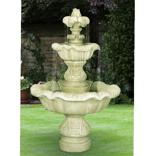 Two Tier Renaissance Garden Fountain - Outdoor Art Pros