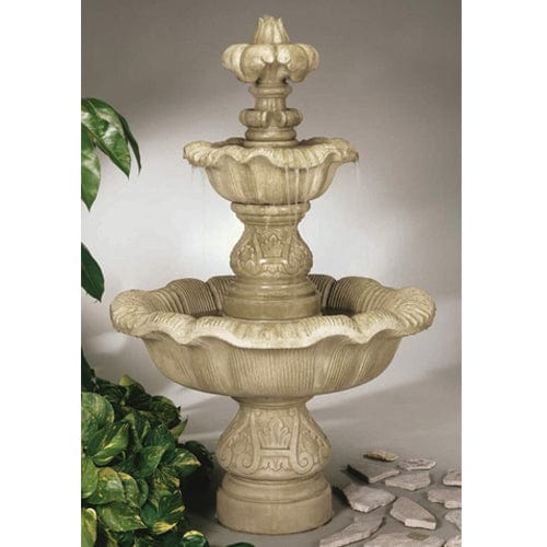 Two Tier Renaissance Garden Fountain - Outdoor Art Pros