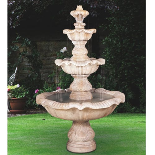 Three Tier Renaissance Outdoor Fountain - Outdoor Art Pros