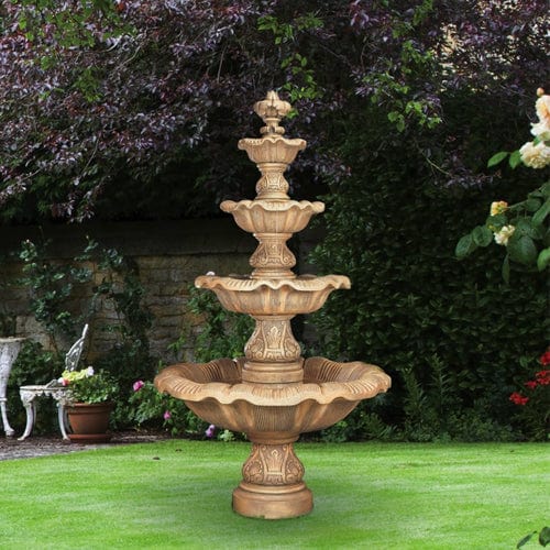 Four Tier Renaissance Fountain - Outdoor Art Pros