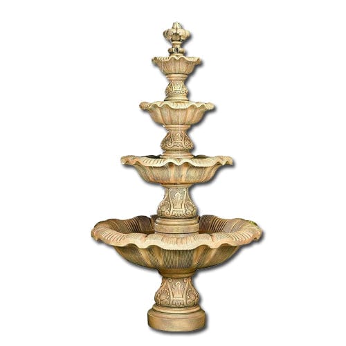 Four Tier Renaissance Fountain - Outdoor Art Pros