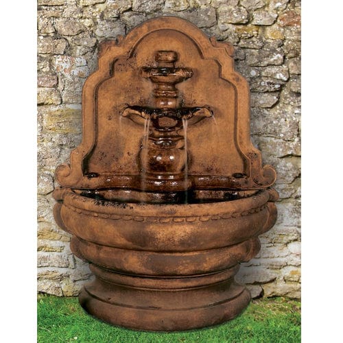 Grand Tier Relief Lavabo Fountain - Outdoor Art Pros
