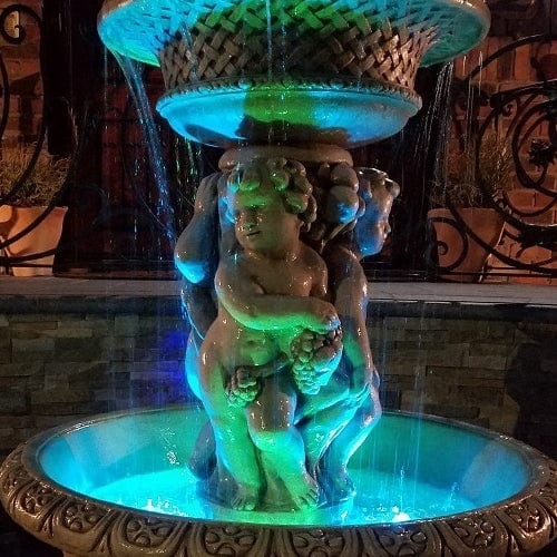 Antique Cherubs Garden Fountain - Outdoor Art Pros