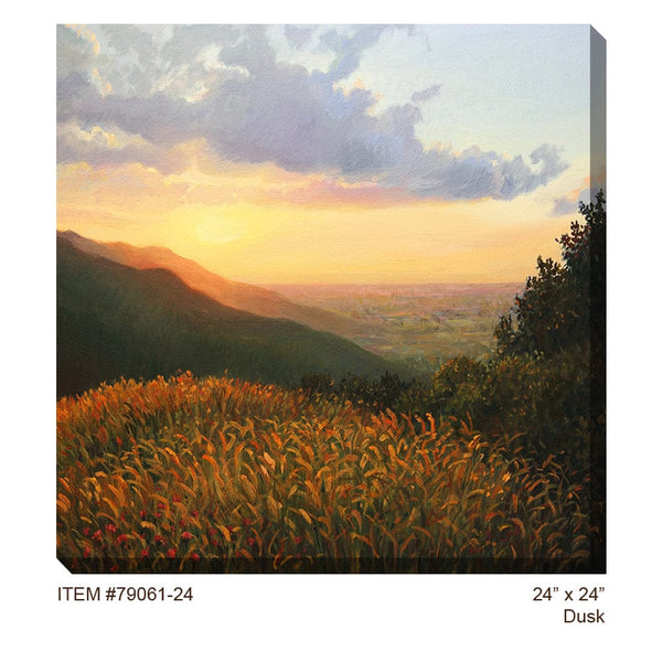 Dusk Outdoor Canvas Art - Soothing Company