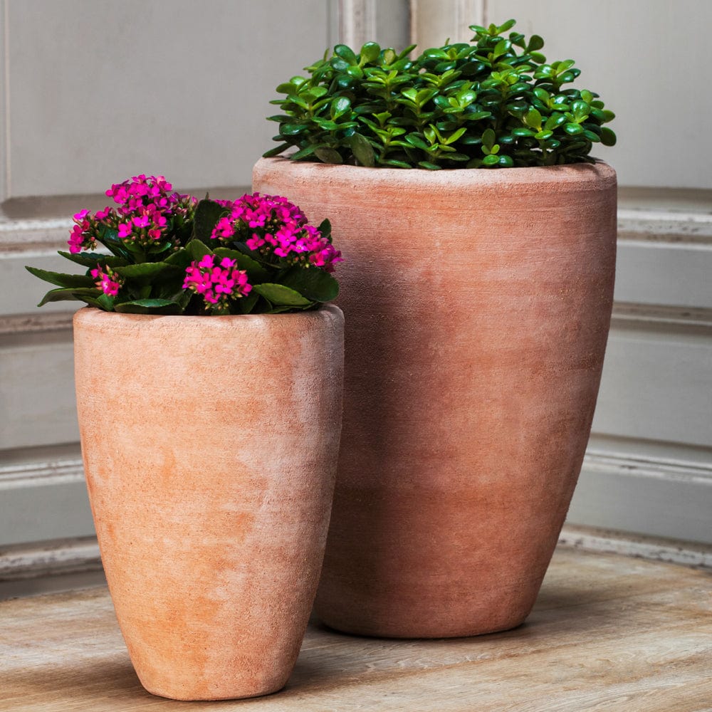 Abrielle Planter Set of 2 in Terra Cotta - Outdoor Art Pros