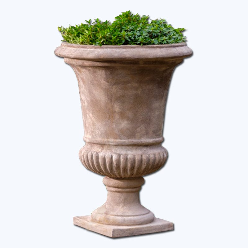 Alberobello Urn in Antico Terra Cotta Finish - Outdoor Art Pros