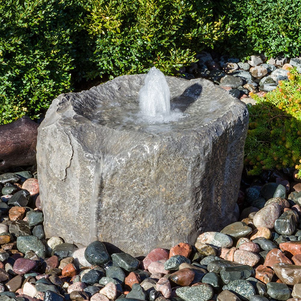 Alder Falls Rock Outdoor Fountain - Outdoor Art Pros