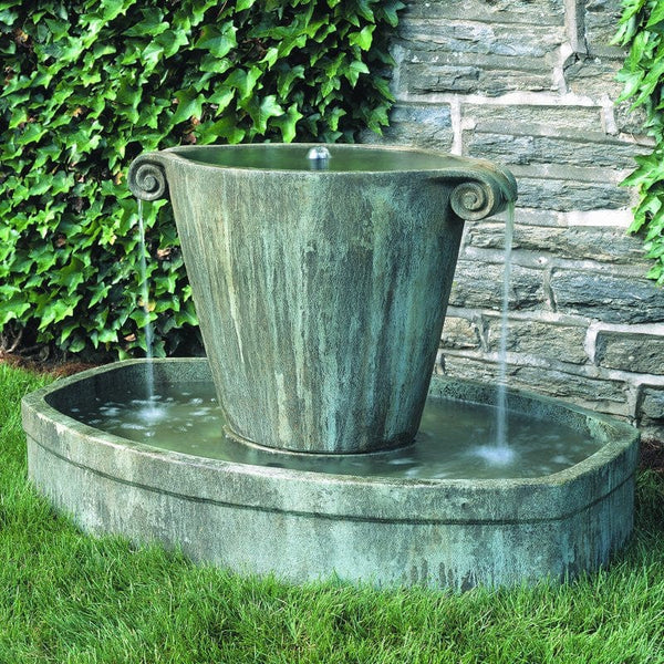 Anfora Garden Water Fountain - Outdoor Art Pros