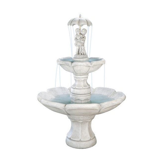 April Showers Tiered Garden Fountain - Outdoor Art Pros