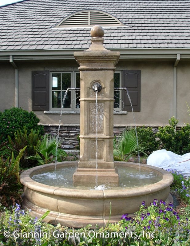 Aquitaine Pond Fountain - Outdoor Art Pros