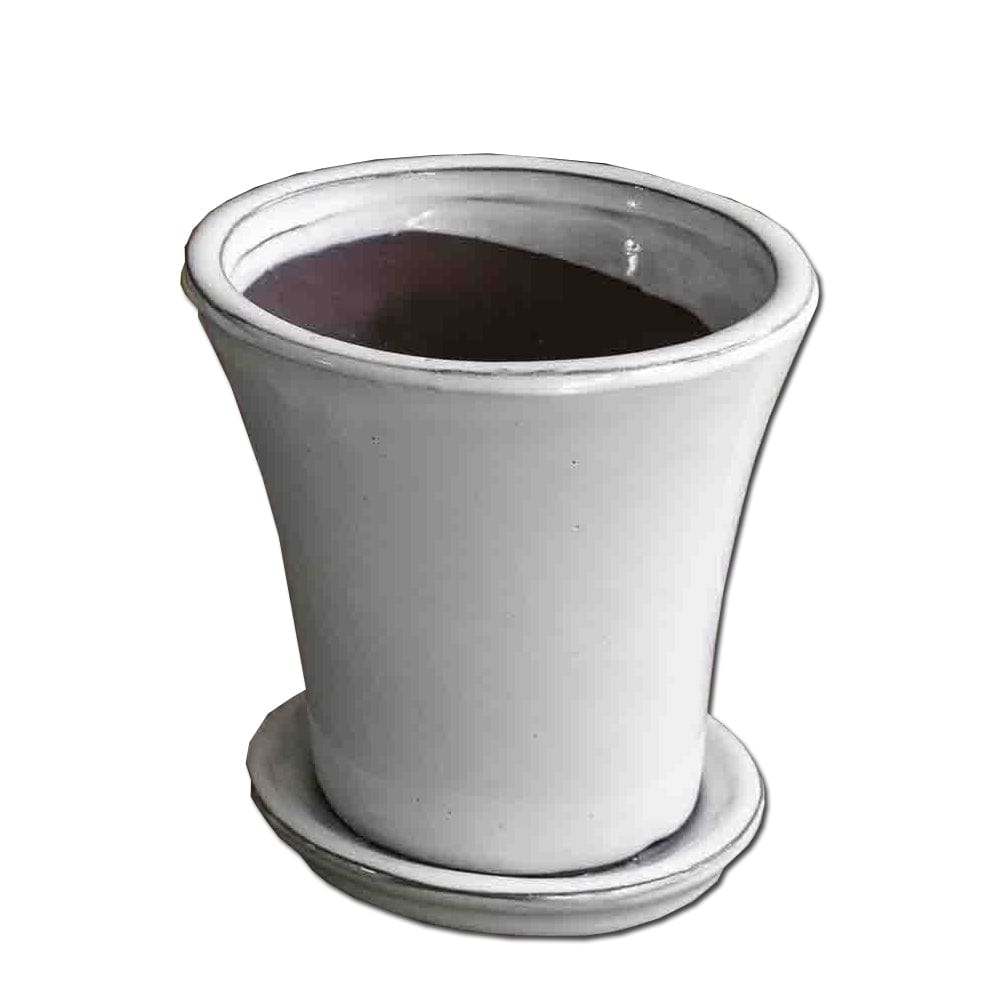 linen plant pot Audrey Planter Crate Set of 16 in Linen White