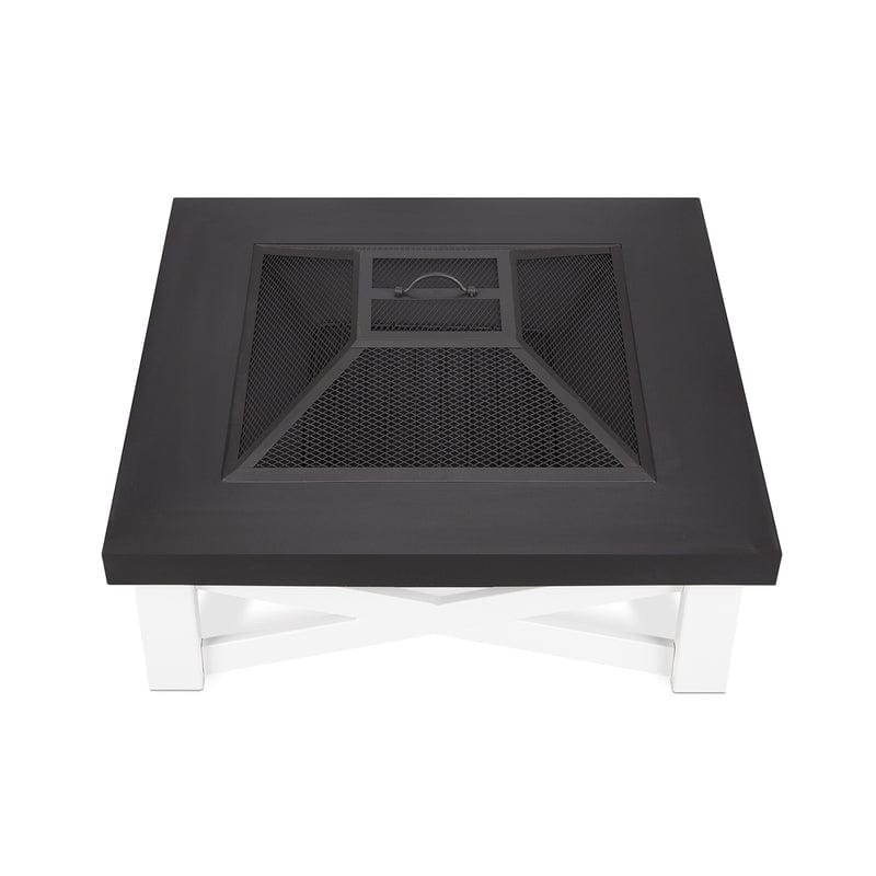 Austin Wood-Burning Fire Table - Outdoor Art Pros