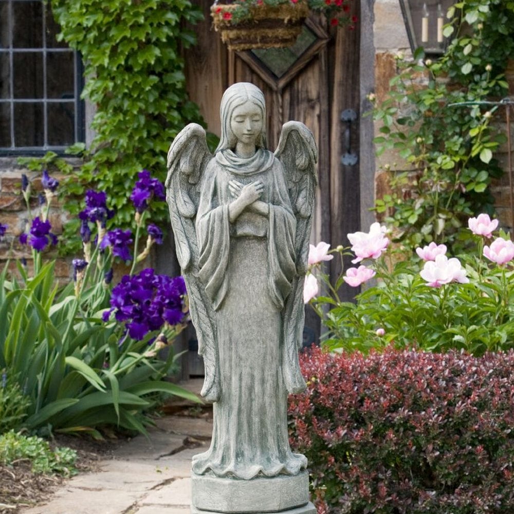 Autumn Angel Garden Statue - Outdoor Art Pros