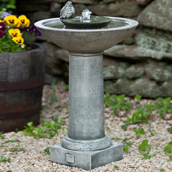 Aya Bird Water Fountain - Outdoor Art Pros
