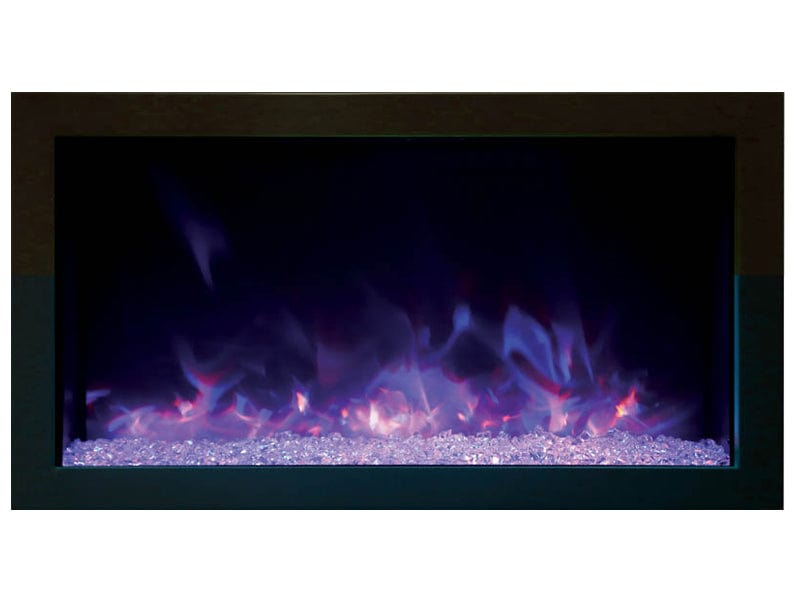 Amantii Panorama 30" Xtraslim Full View Smart Indoor| Outdoor Electric Fireplaces