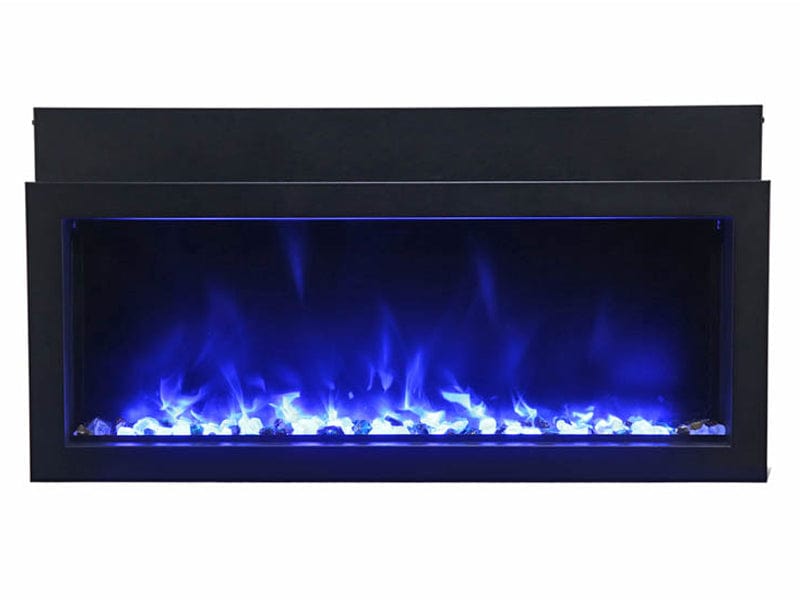 Amantii Panorama 30" Xtraslim Full View Smart Indoor| Outdoor Electric Fireplace