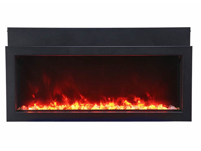Amantii Panorama 30" Xtraslim Full View Smart Indoor| Outdoor Electric Fireplace