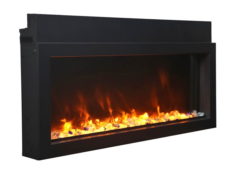 Amantii Panorama 30" Xtraslim Full View Smart Indoor| Outdoor Electric Fireplace