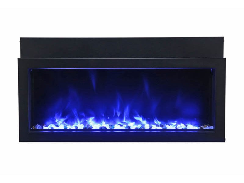 Amantii Panorama 40" Xtraslim Full View Smart Indoor| Outdoor Electric Fireplace