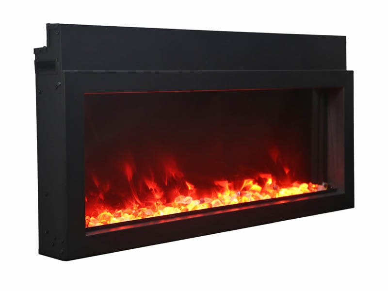 Amantii Panorama 40" Xtraslim Full View Smart Indoor| Outdoor Electric Fireplace
