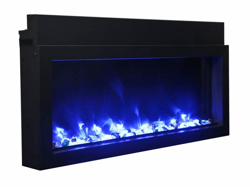 Amantii Panorama 40" Xtraslim Full View Smart Indoor| Outdoor Electric Fireplace