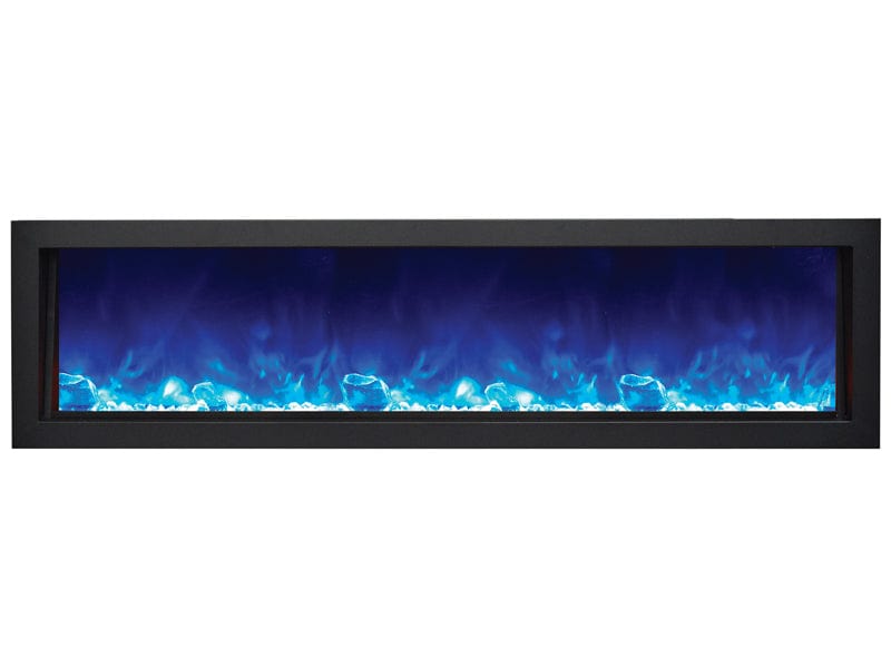 Amantii Panorama 60" Deep Full View Smart Indoor| Outdoor Electric Fireplace