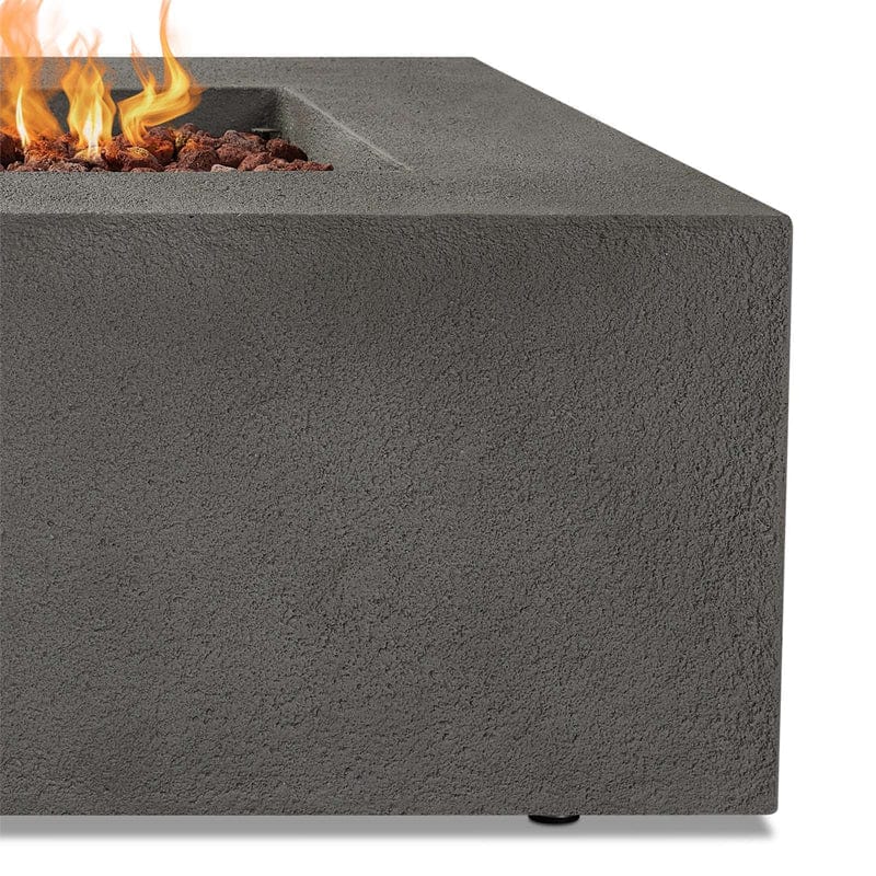 Baltic Square Propane Fire Table - Outdoor Art Pros