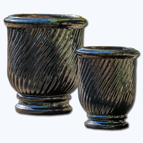 Beausoleil Planter Nested Set of 2 | Glazed Collection