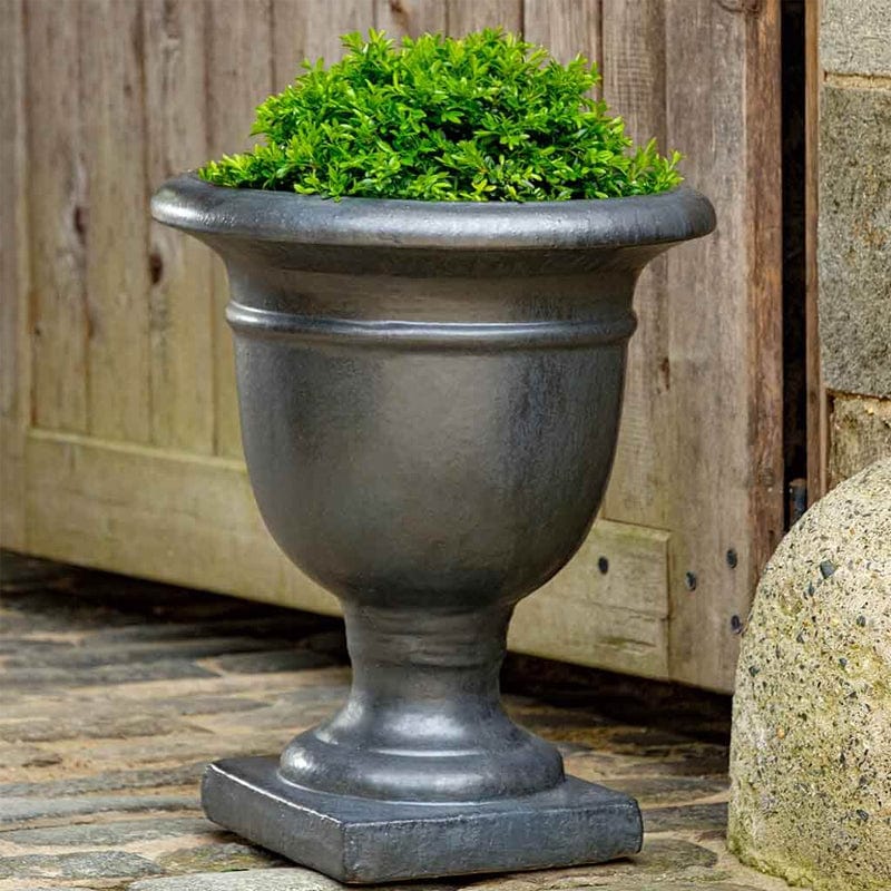 Beldon Urn in Graphite - Outdoor Art Pros