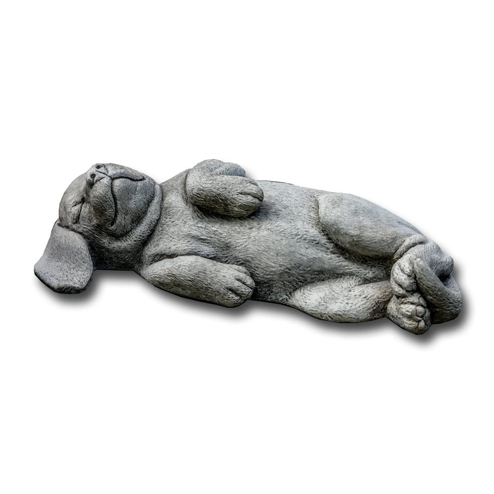 Campania International Belly Rubs Dog Garden Statue