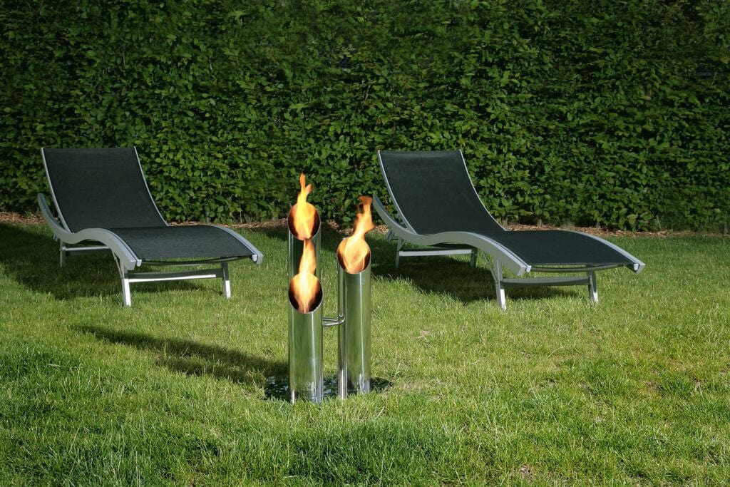 Bio-Blaze Pipes Small Bio-Ethanol Fireplace