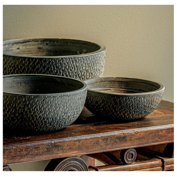 Bird Tracks Bowl Set of 18 - Outdoor Art Pros