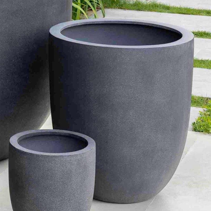 charcoal planter pot Bradford Planter Charcoal Premium Lite
