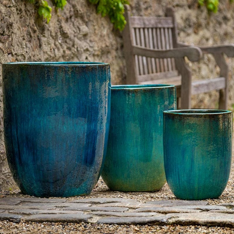 Brantome Planter Set of 3 in Mediterranean - Outdoor Art Pros