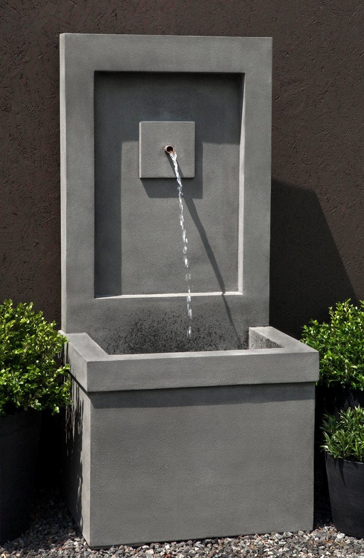 Brentwood Wall Outdoor Fountain - Outdoor Art Pros