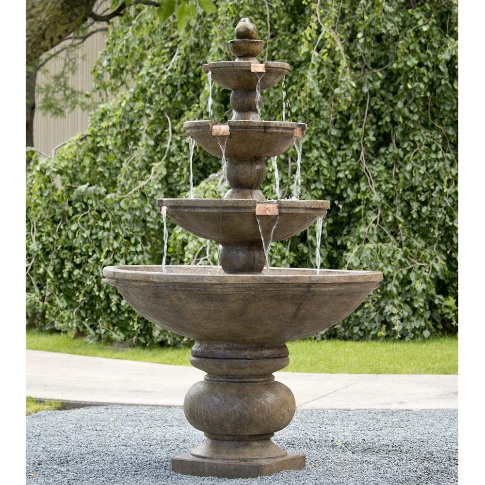 Buckingham Four Tier Fountain - Outdoor Art Pros
